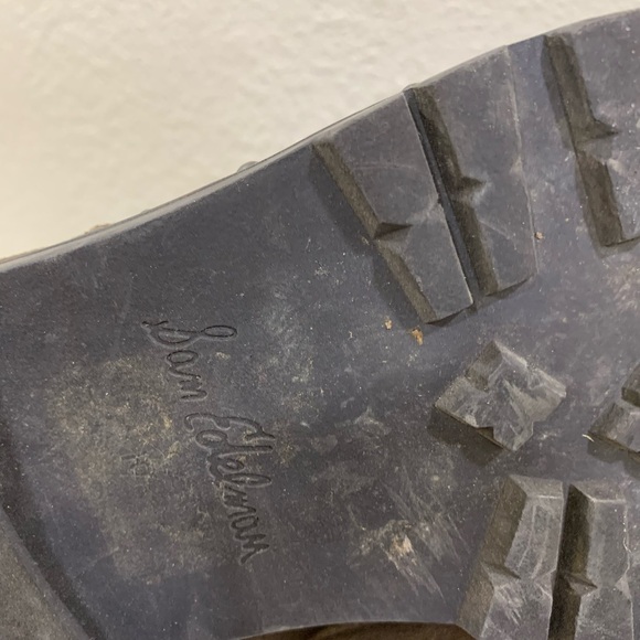 Sam Edelman “Jennifer” leather suede combat boots - Picture 7 of 9